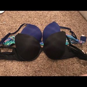 Victoria secret pink wear everywhere pushup bras
